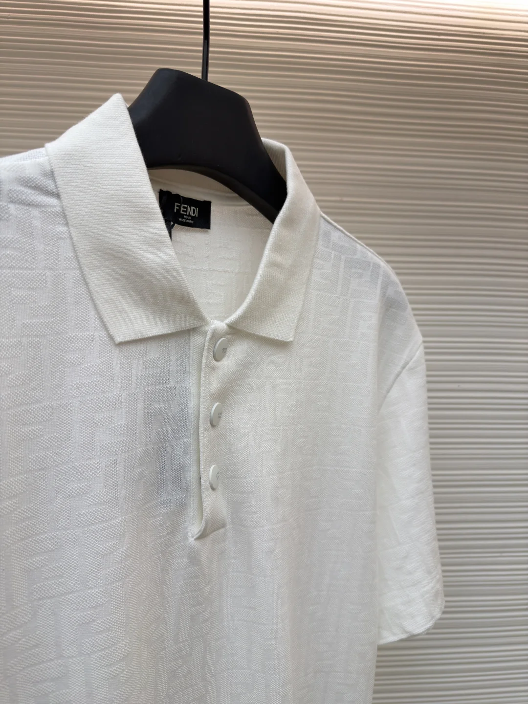 FENDI Polos Double Weave Cotton S-XL A60202608060453 - Image 8