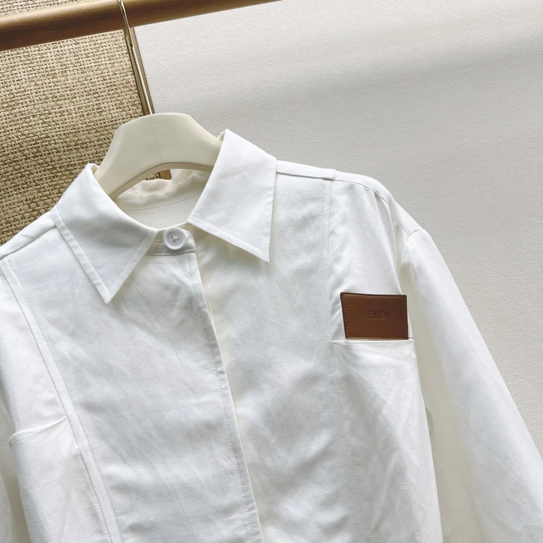 FENDI Shirts Linen S-M-L C15202608041042 - Image 3