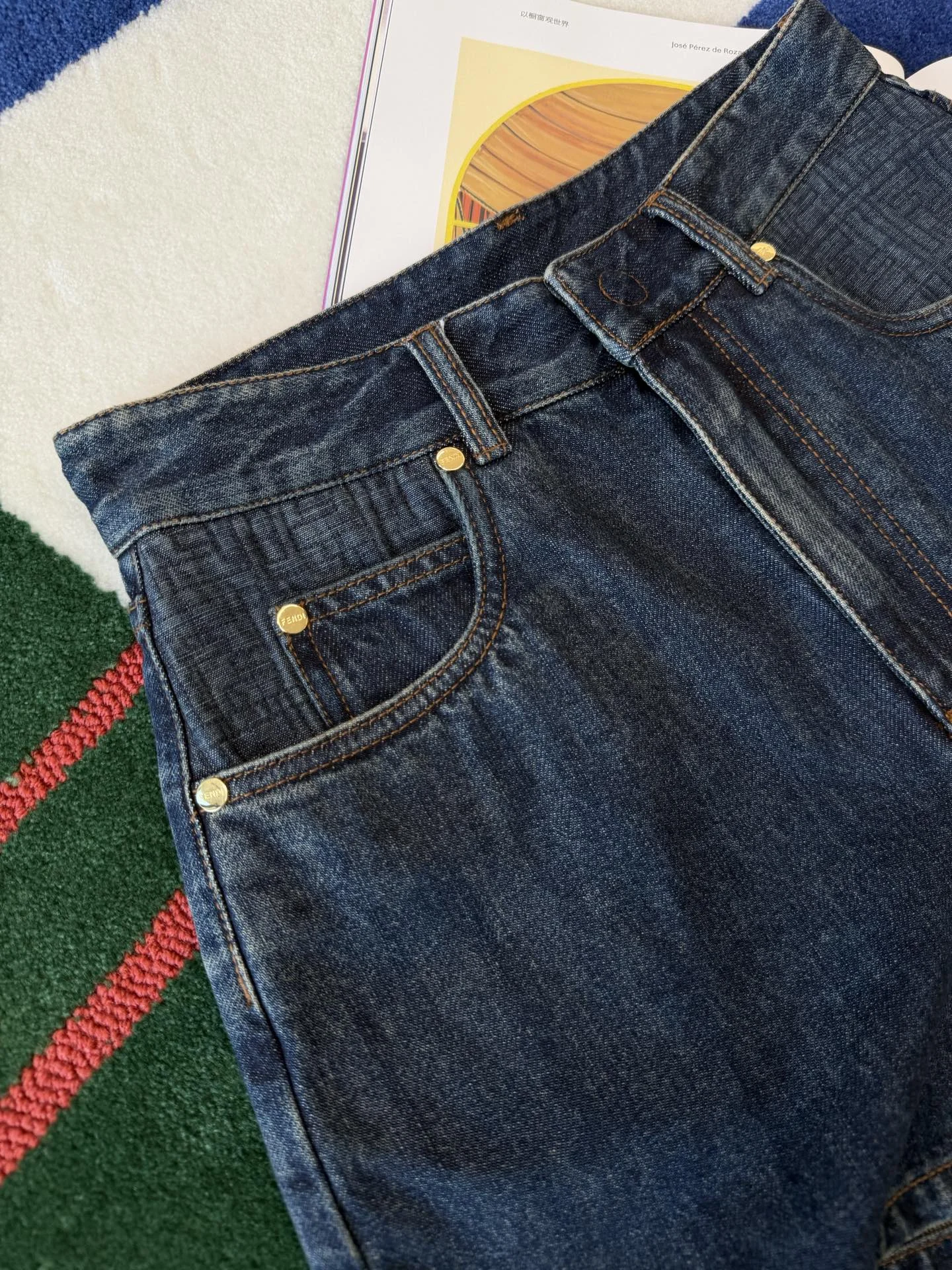FENDI Shorts Denim S M L B85202608042656 - Image 4