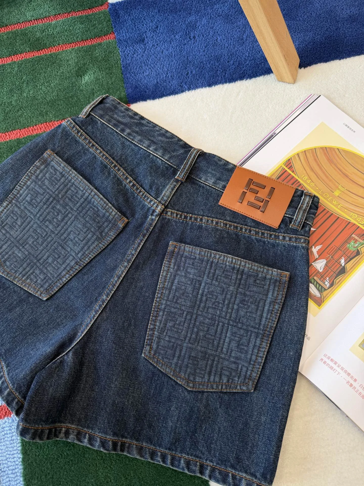 FENDI Shorts Denim S M L B85202608042656 - Image 6