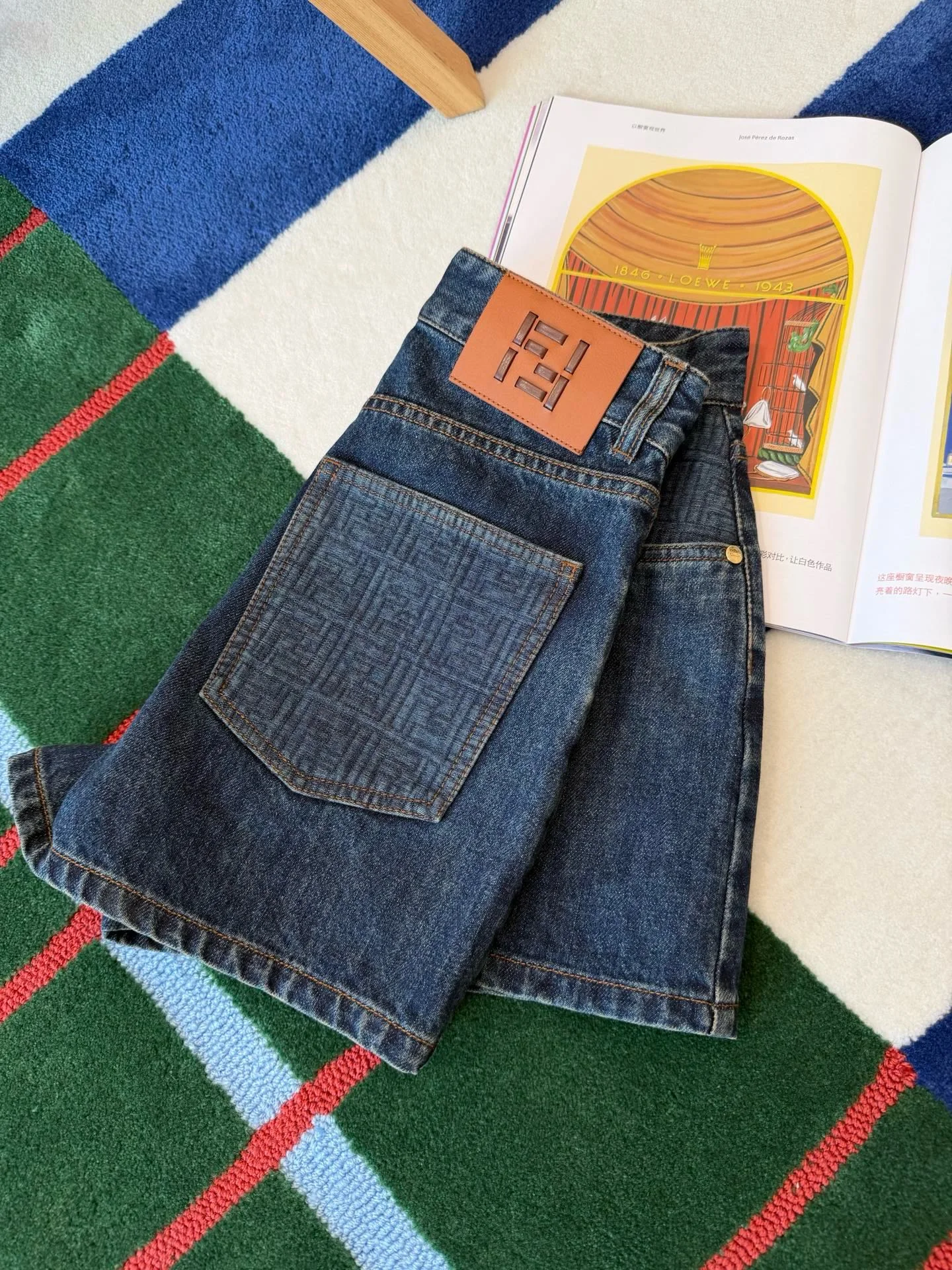 FENDI Shorts Denim S M L B85202608042656 - Image 7