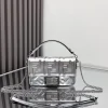 FENDI Shoulder Bags Lamb Leather (Silver) 19X3X11CM D60202608080002