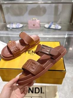 Alternative view of FENDI Slides Leather EU35-45 B30202608030041