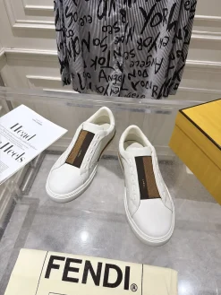 Alternative view of FENDI Sneakers Leather & TPU EU39-45 C20202608030645
