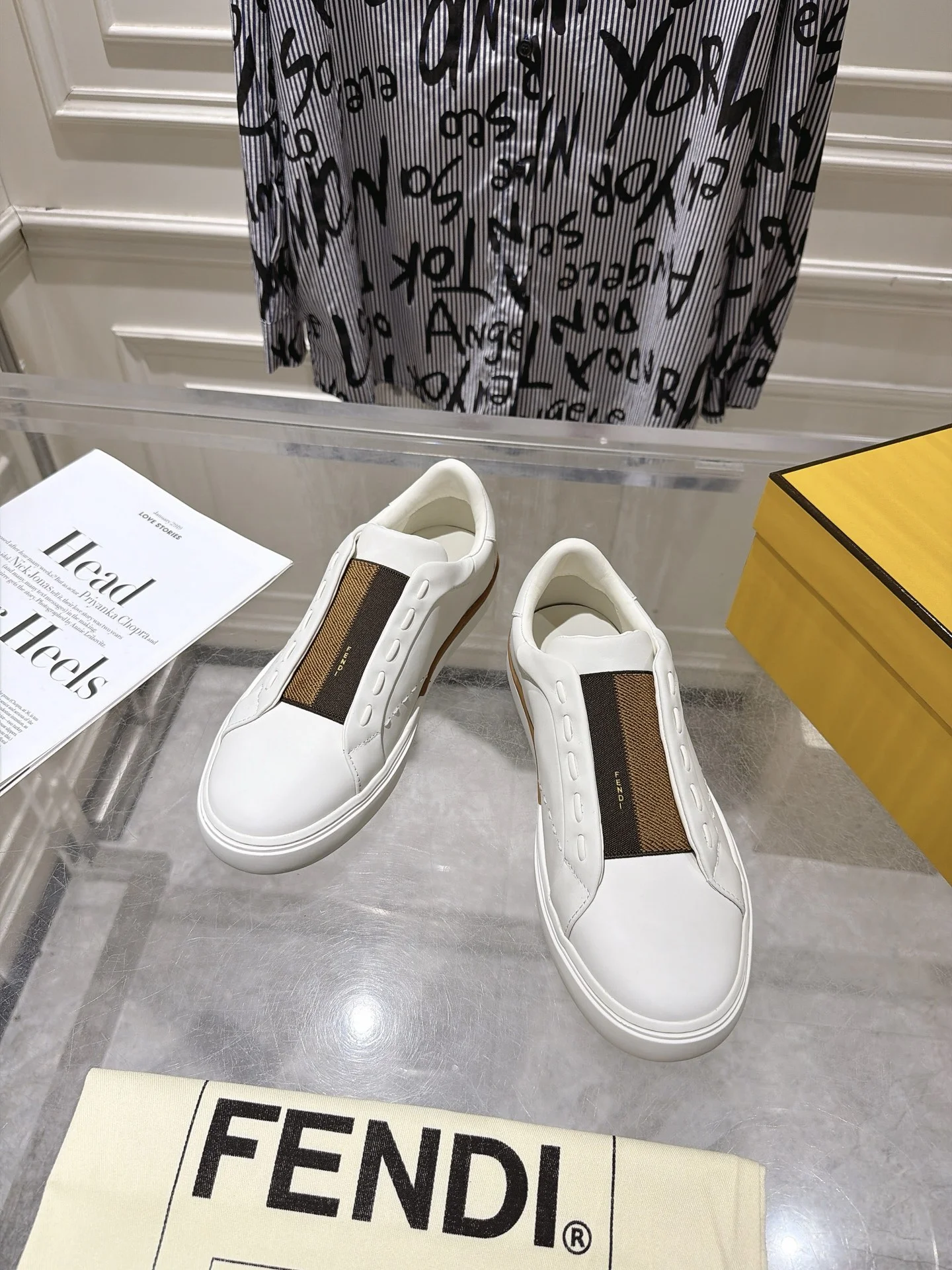 FENDI Sneakers Leather & TPU EU39-45 C20202608030645 - Image 2