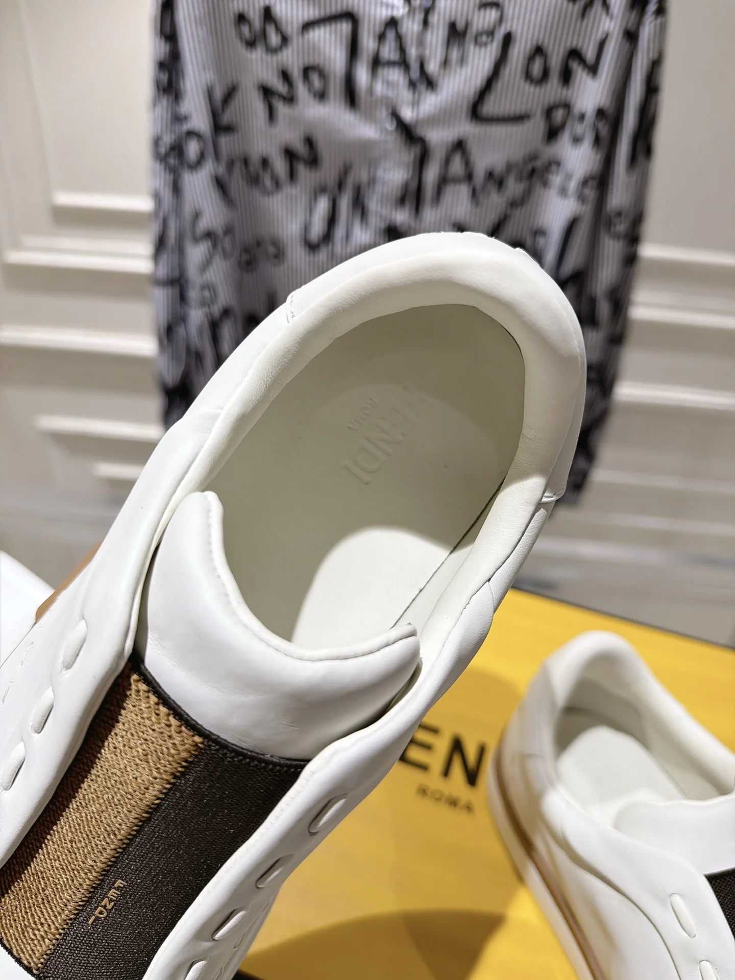FENDI Sneakers Leather & TPU EU39-45 C20202608030645 - Image 7