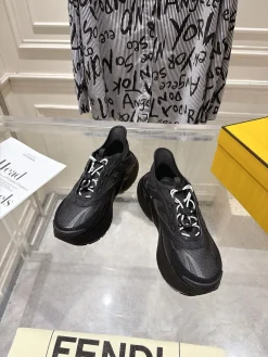 Alternative view of FENDI Sneakers Leather and Mesh EU35-44 C20202608030643