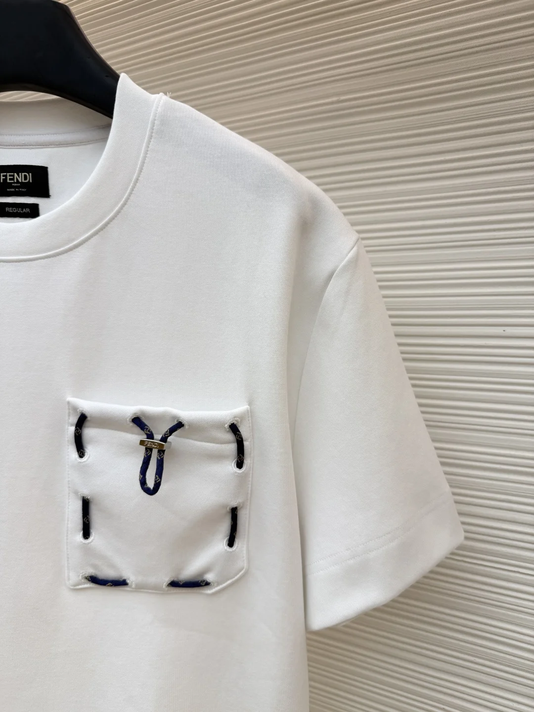 FENDI T-shirts Air Cotton S-XL A25202608060067 - Image 5