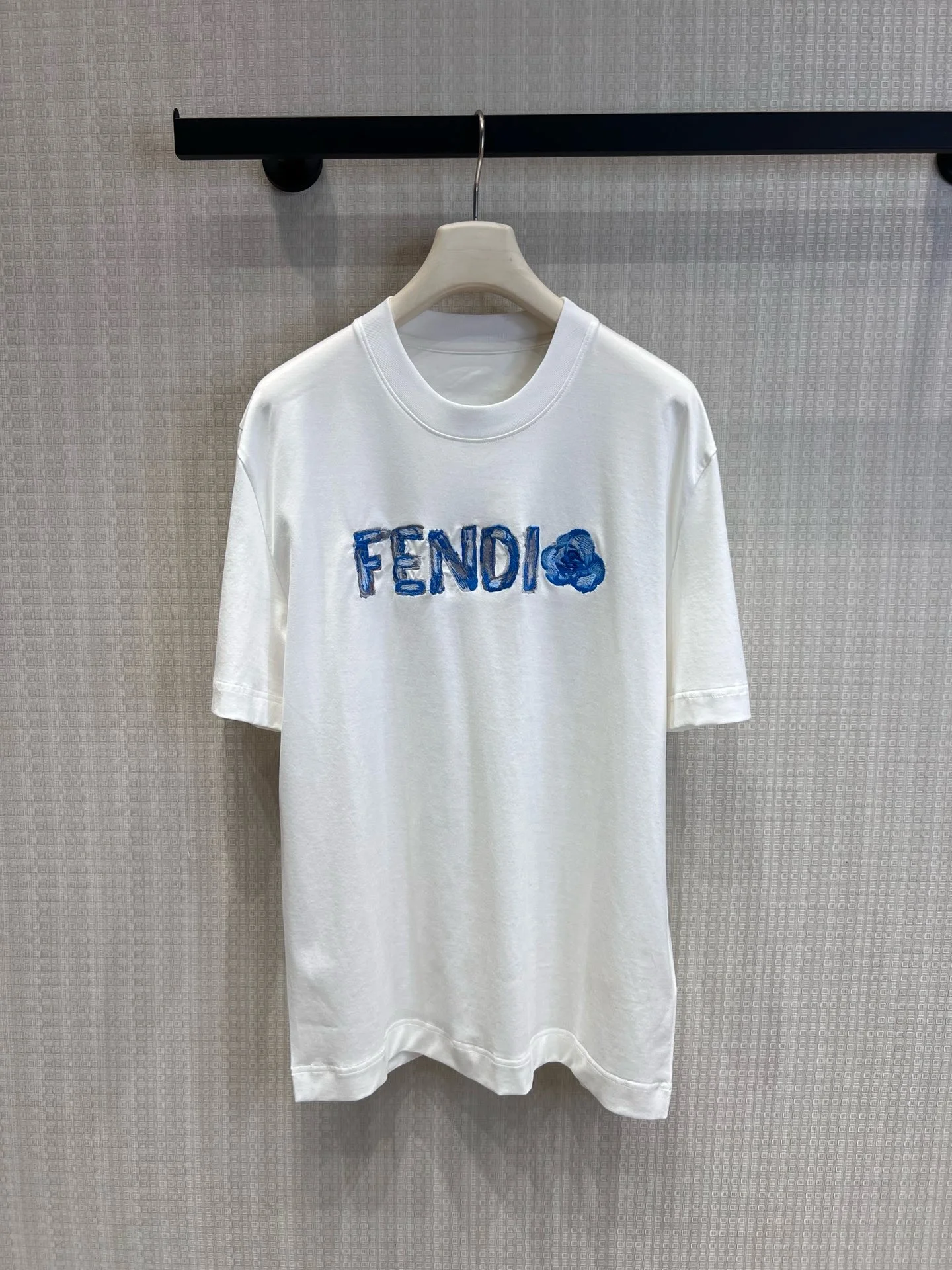 FENDI T-shirts Combed Cotton S_M_L A95202608040791