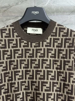 Alternative view of FENDI T-shirts Jacquard Knit S-L B80202608042624