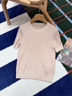 FENDI T-shirts Knit S-L B85202608041406