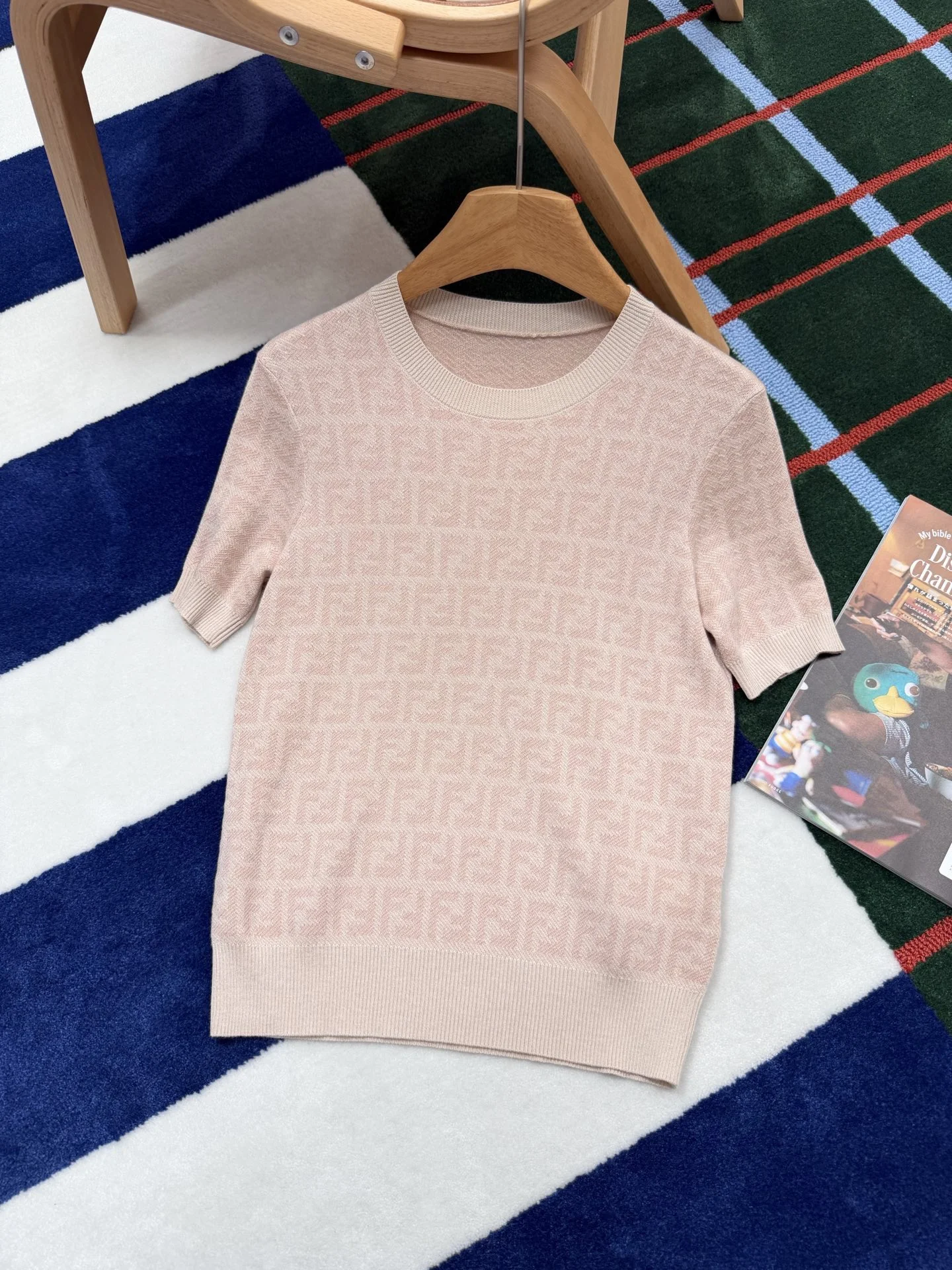 FENDI T-shirts Knit S-L B85202608041406