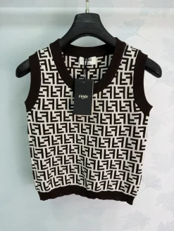 Alternative view of FENDI Vests Knitted Fabric S-M-L A60202608040759
