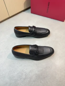 FERRAGAMO Formal Shoes Calfskin Leather EU39-45 D50202608033029