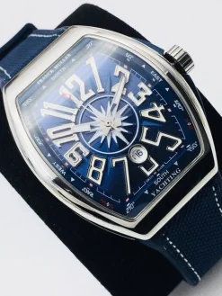 Alternative view of FRANCK MULLER Complications Automatic V 45 SC DT Yachting (Blue Dial) 45mm A600202608050228