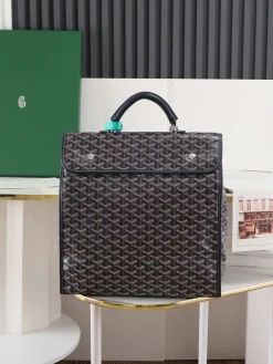 GOYARD Backpacks Bags (Brown-Black) 35X33X16CM F50202608090695