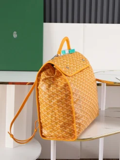 Alternative view of GOYARD Backpacks Bags (Orange-Yellow) 35X33X16CM F50202608090697