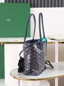 Alternative view of GOYARD Totes Bags Calf Leather (Navy-White) 20X20X10CM E20202608090517