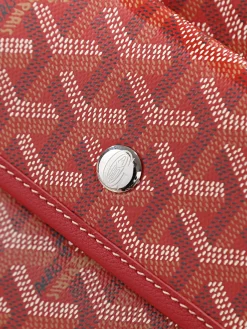 Alternative view of GOYARD Totes Bags Calfskin Leather (Red-White) 39X32X19CM F50202608091629