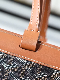 Alternative view of GOYARD Totes Bags Coated Canvas (Brown-Black) 36X15X27CM E50202608091195