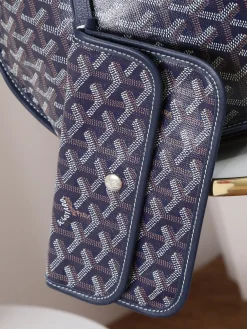 Alternative view of GOYARD Totes Bags Leather (Navy-White) 30X14X25CM F00202608091600