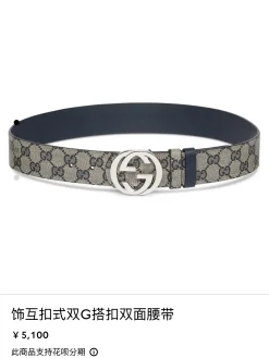 GUCCI Belts Coated Canvas One Size A50202608050209