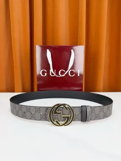 GUCCI Belts Leather 4.0cm Width A60202608050089