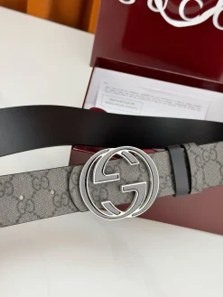 Alternative view of GUCCI Belts Leather One Size 4.0cm Width A60202608050090
