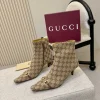 GUCCI Booties Leather & Denim EU35-41 C50202608031584