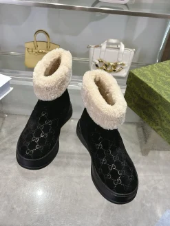 Alternative view of GUCCI Booties Suede Leather EU36-42 C10202608030019