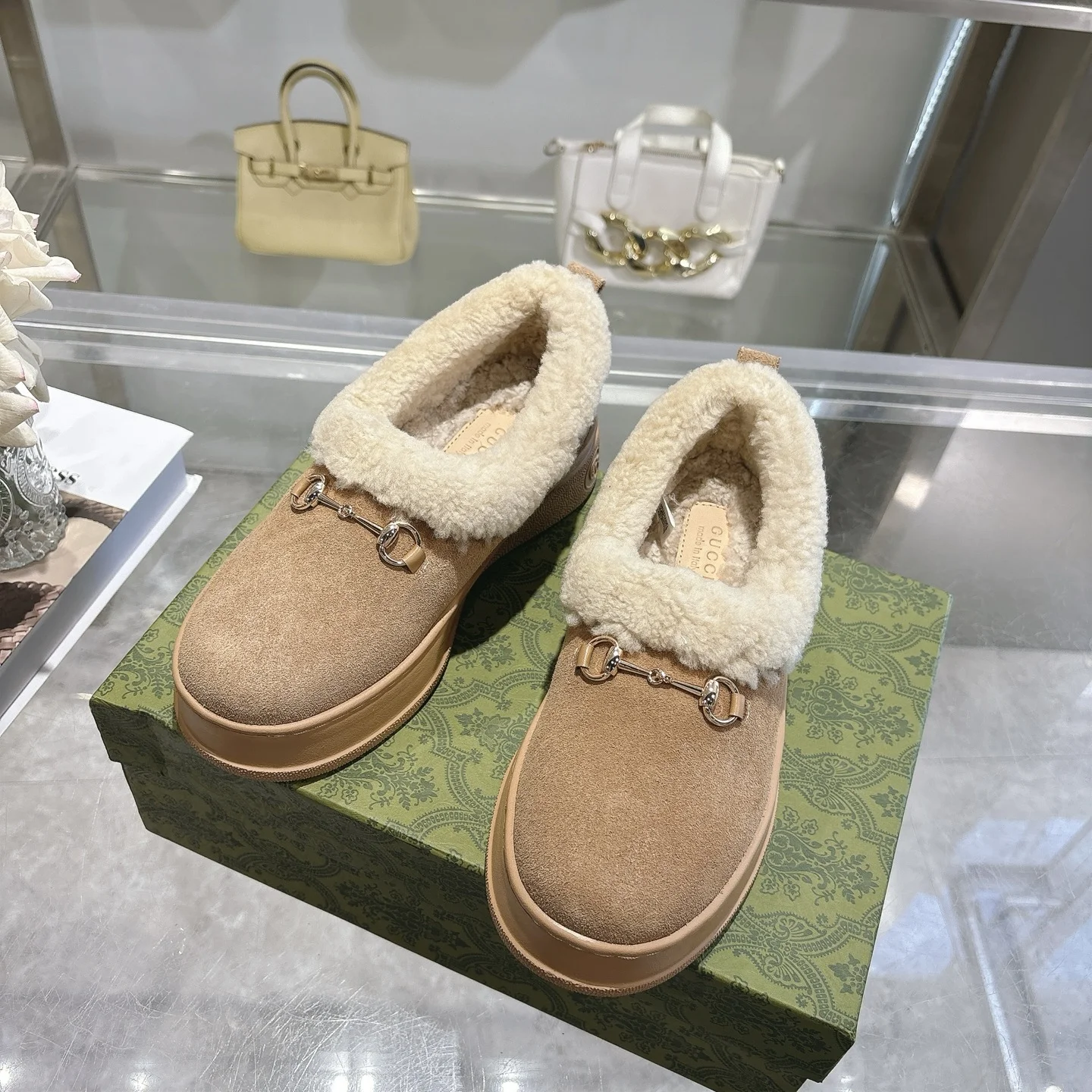 GUCCI Booties Suede & Merino Wool EU36-42 B60202608030015