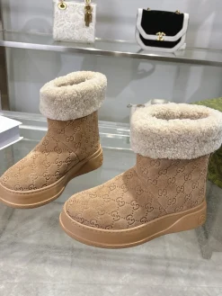 GUCCI Booties Suede & Merino Wool EU36-42 C10202608030018