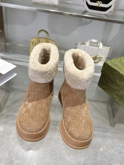 Alternative view of GUCCI Booties Suede & Merino Wool EU36-42 C10202608030018