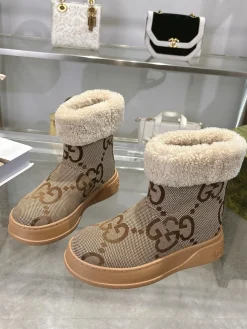 GUCCI Booties Suede & Merino Wool EU36-42 C10202608030021