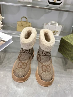 Alternative view of GUCCI Booties Suede & Merino Wool EU36-42 C10202608030021