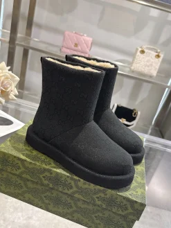 GUCCI Boots Suede Leather EU36-42 B50202608030012