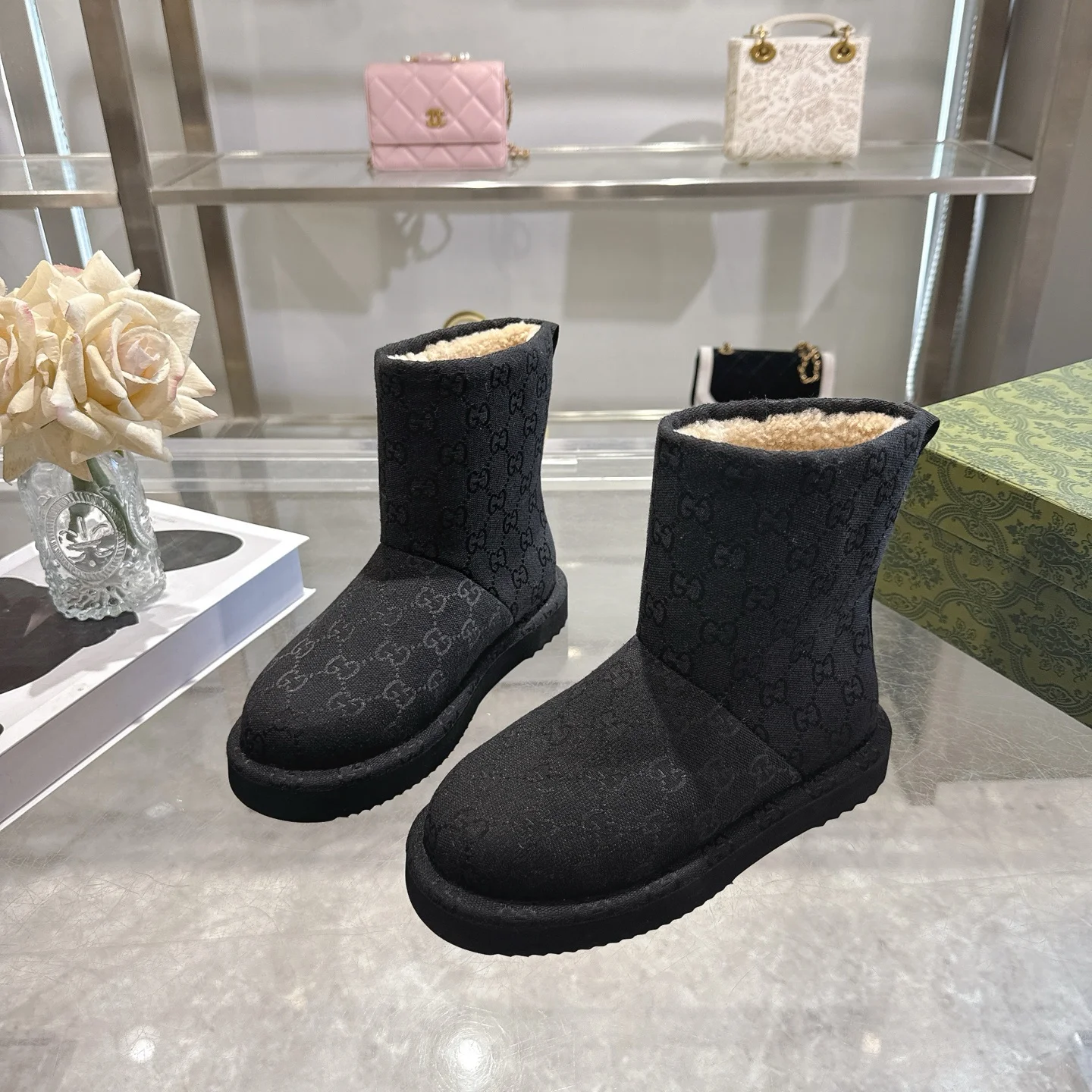 GUCCI Boots Suede Leather EU36-42 B50202608030012 - Image 2