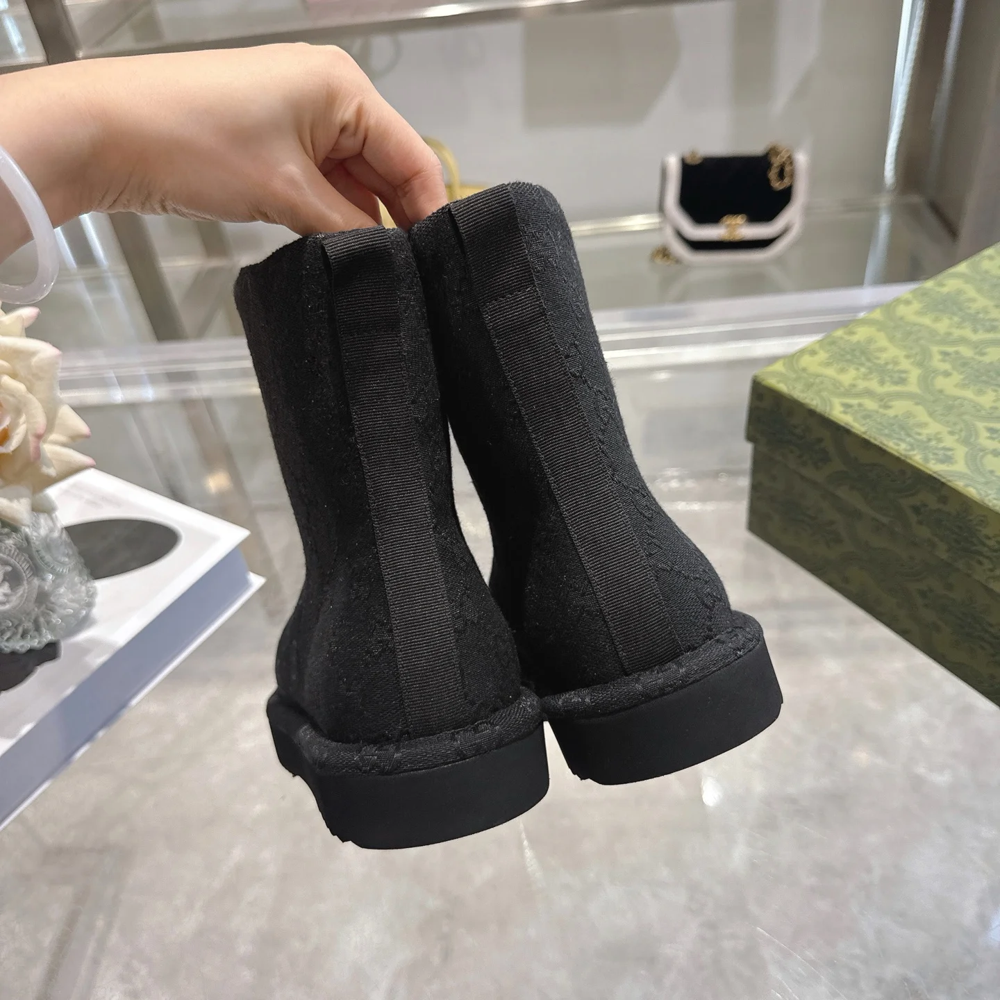 GUCCI Boots Suede Leather EU36-42 B50202608030012 - Image 8