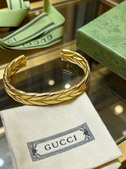 Alternative view of GUCCI Bracelets Brass Gold One Size A05202608050256