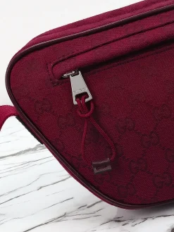 Alternative view of GUCCI Crossbody Bags (Burgundy-Green-Red) 34X15X10CM C20202608060383