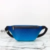 GUCCI Crossbody Bags Leather (Blue-Black) 39X17X4CM C40202608060481