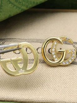 Alternative view of GUCCI Earrings Metal Diamond E0202608050082