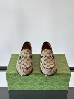 Alternative view of GUCCI Formal Shoes Canvas & Leather EU39-44 D40202608032623