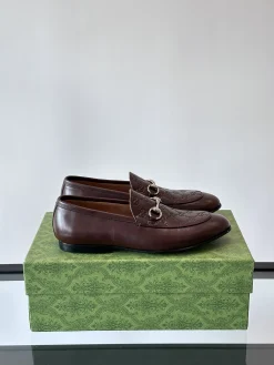 GUCCI Loafers Calf Leather EU39-44 D40202608032619