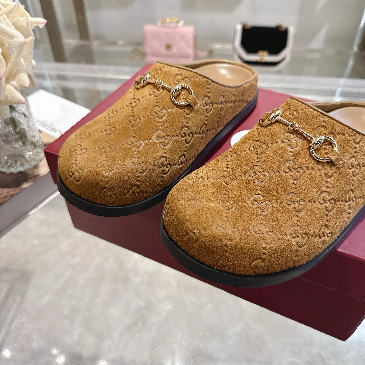 GUCCI Mules Suede Calfskin EU36-42 A90202608030003 - Image 7