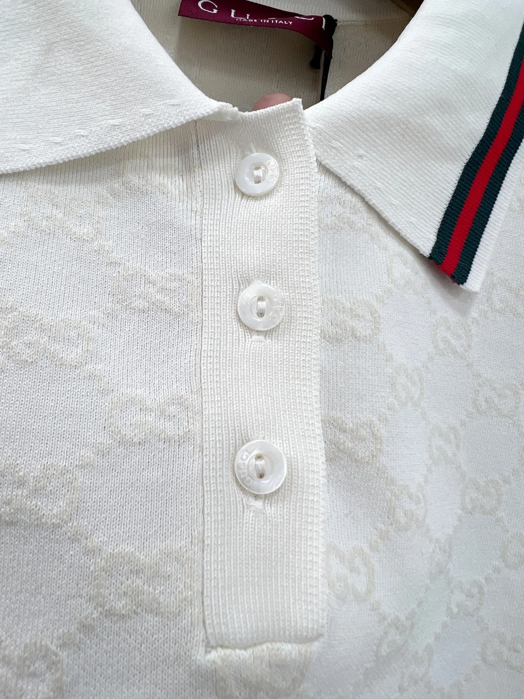 GUCCI Polos GG Jacquard Knit S-L B25202608042307 - Image 11