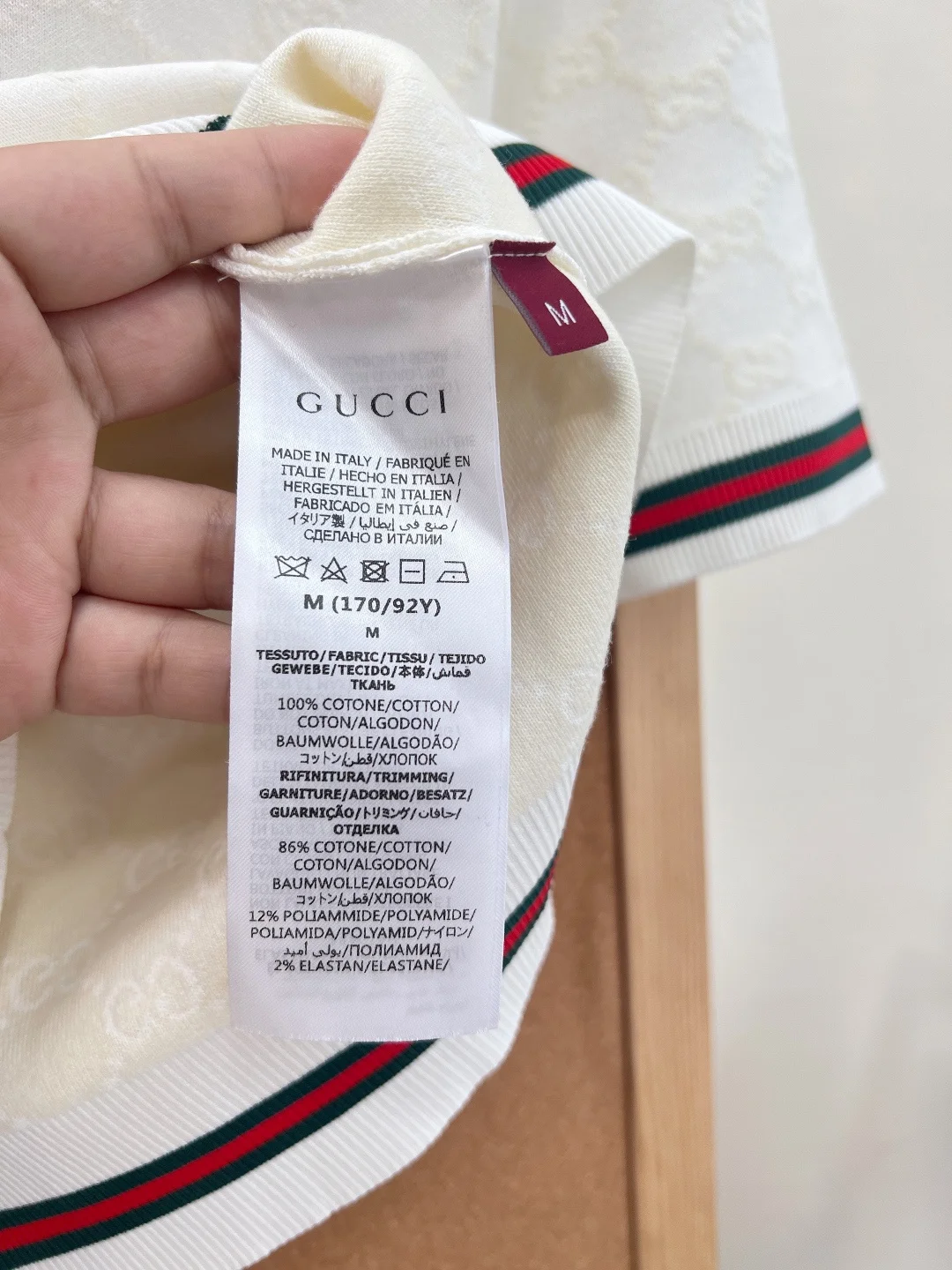 GUCCI Polos GG Jacquard Knit S-L B25202608042307 - Image 2