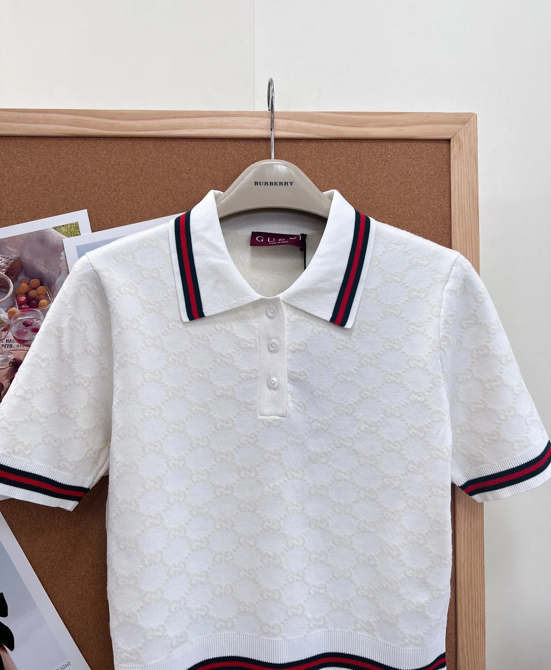 GUCCI Polos GG Jacquard Knit S-L B25202608042307 - Image 6