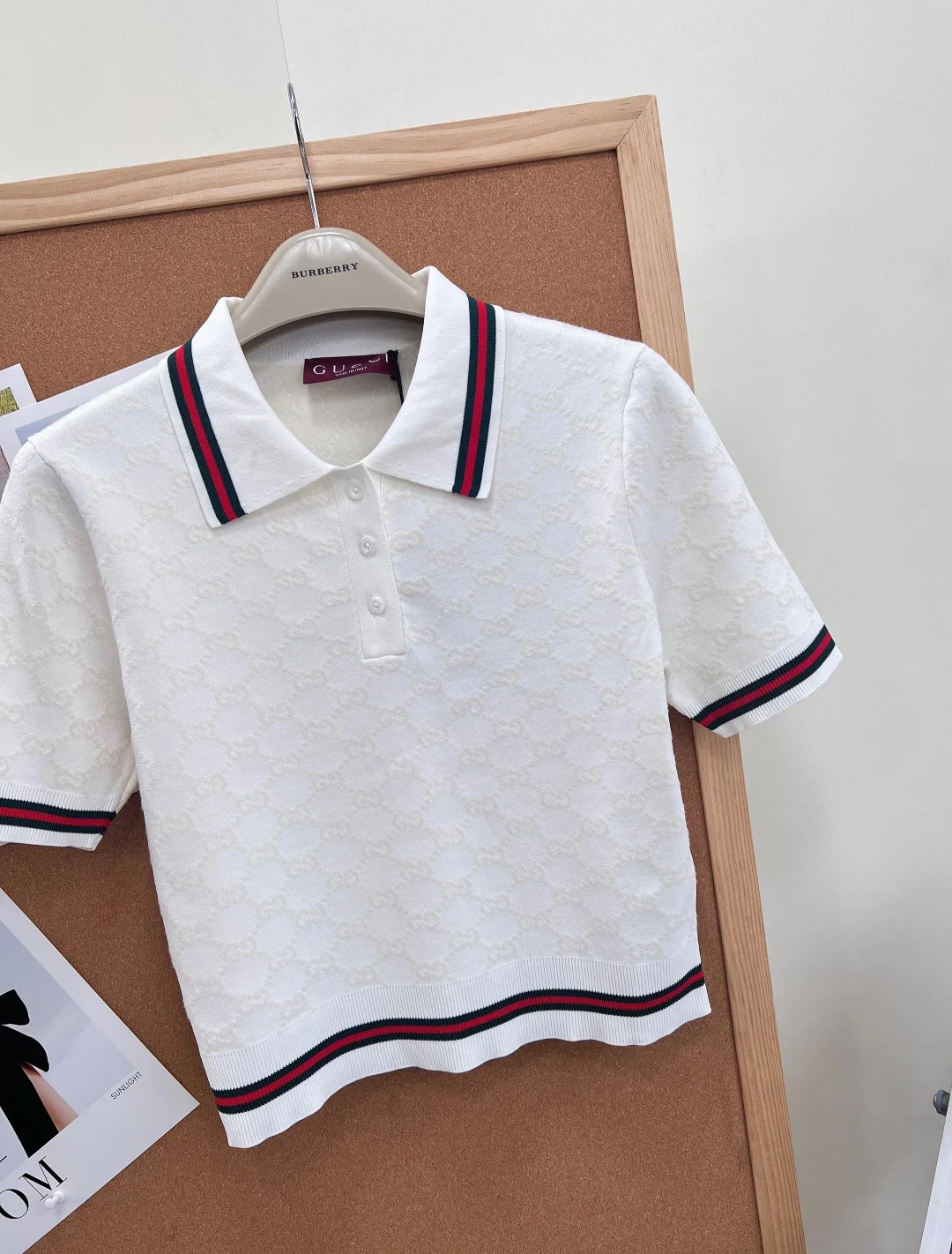 GUCCI Polos GG Jacquard Knit S-L B25202608042307 - Image 8