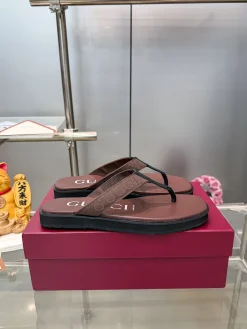 Alternative view of GUCCI Sandals Jacquard Leather EU37-46 A60202608031202